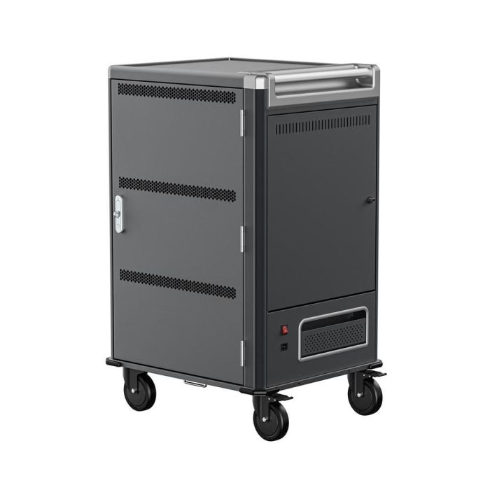 Ewent EW1701 Carrito Armario de Carga y Gestión para 36 Portátiles y Tablets hasta 15.6" con Sistema Inteligente y Seguridad Negro/Gris 1 Ewent EW1701 Carrito Armario de Carga y Gestión para 36 Portátiles y Tablets hasta 15.6" con Sistema Inteligente y Seguridad Negro/Gris 1