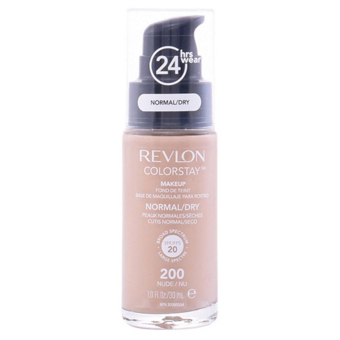 Fondo de Maquillaje Fluido Colorstay Revlon 007377-04 30 ml 12 Fondo de Maquillaje Fluido Colorstay Revlon 007377-04 30 ml 12