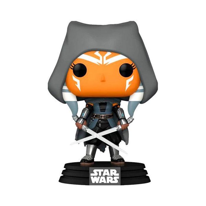 Figura POP Star Wars The Mandalorian Ahsoka Hooded Exclusive 0 Figura POP Star Wars The Mandalorian Ahsoka Hooded Exclusive 0