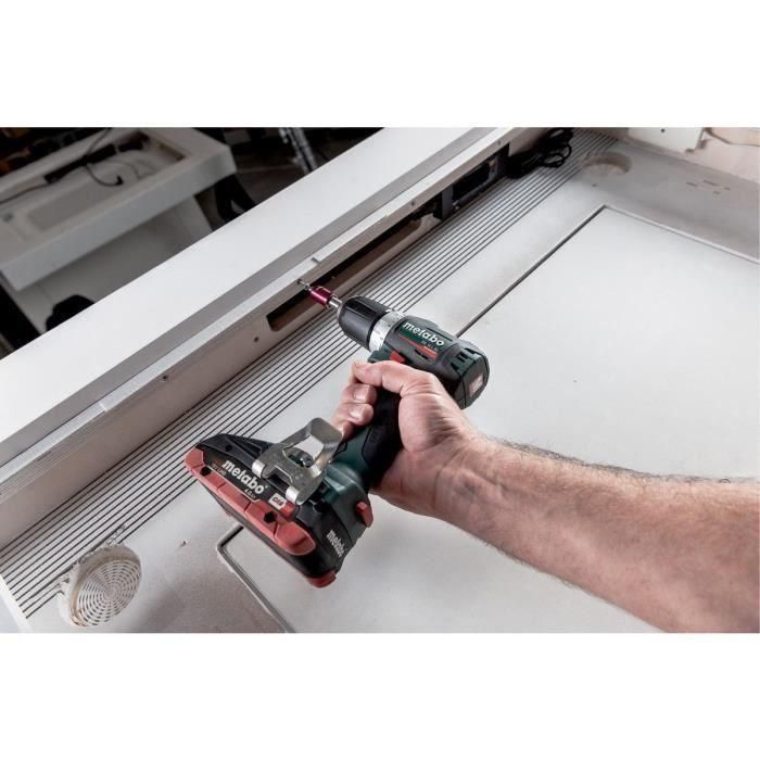 Taladro atornillador inalámbrico sin escobillas 18V 55Nm portabrocas 13mm + 2 baterías 2Ah + cargador + Metabox145 - METABO - BS 18 L BL 2 Taladro atornillador inalámbrico sin escobillas 18V 55Nm portabrocas 13mm + 2 baterías 2Ah + cargador + Metabox145 - METABO - BS 18 L BL 2