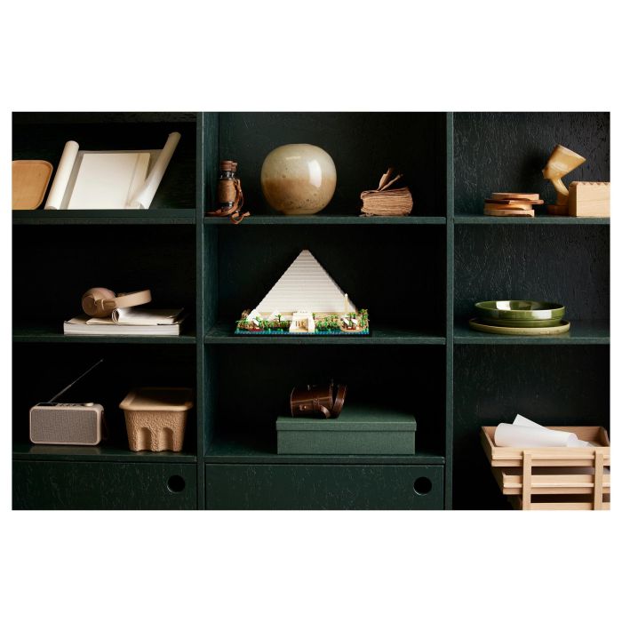 LEGO 21058 Architecture La Gran Pirámide de Giza, modelo de hobby creativo para construir, monumento mundial y decoración