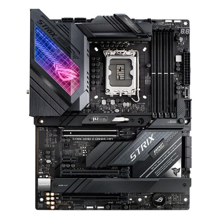 ASUS ROG STRIX Z690-E GAMING WiFi Placa Base Intel LGA 1700 DDR5 ATX WiFi 6E para PC Gaming 3 ASUS ROG STRIX Z690-E GAMING WiFi Placa Base Intel LGA 1700 DDR5 ATX WiFi 6E para PC Gaming 3