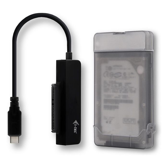 I-TEC Carcasa Externa Disco Duro SSD 2.5 Pulgadas USB-C 3.1 Gen 2 Negro 10 Gbit/s