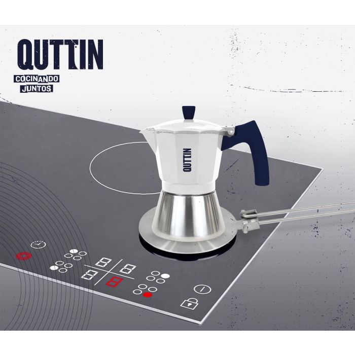 Adaptador de Inducción Quttin 14 cm (8 Unidades) 2 Adaptador de Inducción Quttin 14 cm (8 Unidades) 2