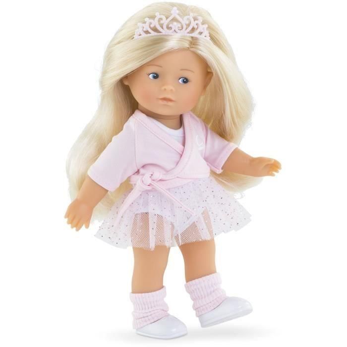 Corolle COR1713431783978 Mini Muñeca Rosy Ballerina 20 cm Aroma Vainilla +3 años