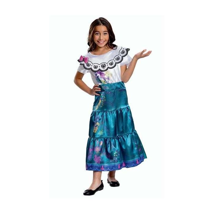 Disney Disfraz Oficial de Mirabel de la Película Encanto Deluxe para Niña, Talla 3-4 Años 0 Disney Disfraz Oficial de Mirabel de la Película Encanto Deluxe para Niña, Talla 3-4 Años 0