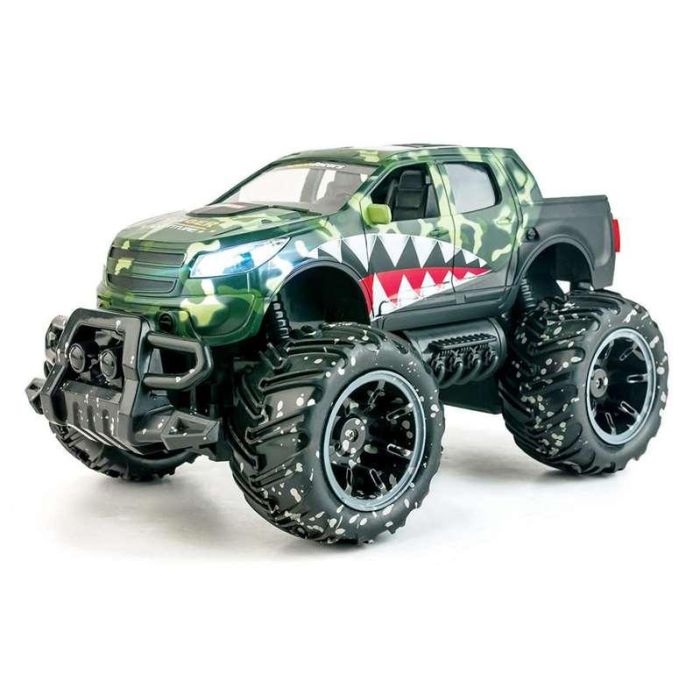 Coche radio control ranger monster truck 2 canales escala 1:14, carroceria abs 30x19x16 cm 3