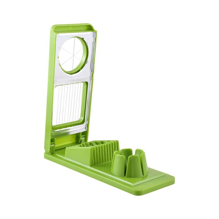 San Ignacio Cortador de Huevos Expert SG-7514-6, Rebanador en Rodajas y Cuartos, Acero Inoxidable y Polipropileno, 16.5 x 8.5 x 4.5 cm 1 San Ignacio Cortador de Huevos Expert SG-7514-6, Rebanador en Rodajas y Cuartos, Acero Inoxidable y Polipropileno, 16.5 x 8.5 x 4.5 cm 1