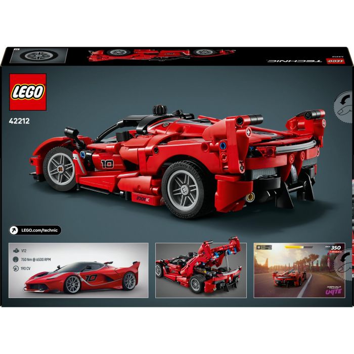 LEGO 42212 Technic Ferrari FXX K, Juego de Construcción para Niños y Niñas, 897 Piezas, Multicolor, +10 Años 8