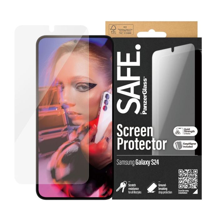 Protector de Pantalla para Móvil Panzer Glass SAFE95666 Samsung Galaxy S24 Protector de Pantalla para Móvil Panzer Glass SAFE95666 Samsung Galaxy S24