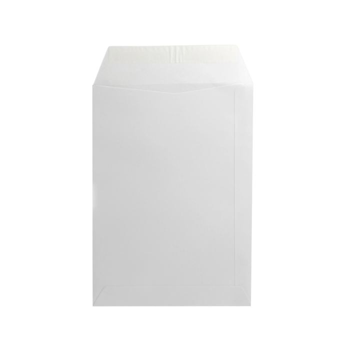 Liderpapel Bolsa N.15 Blanco B5 176x250 mm Tira de Silicona Caja 500 Unidades 1