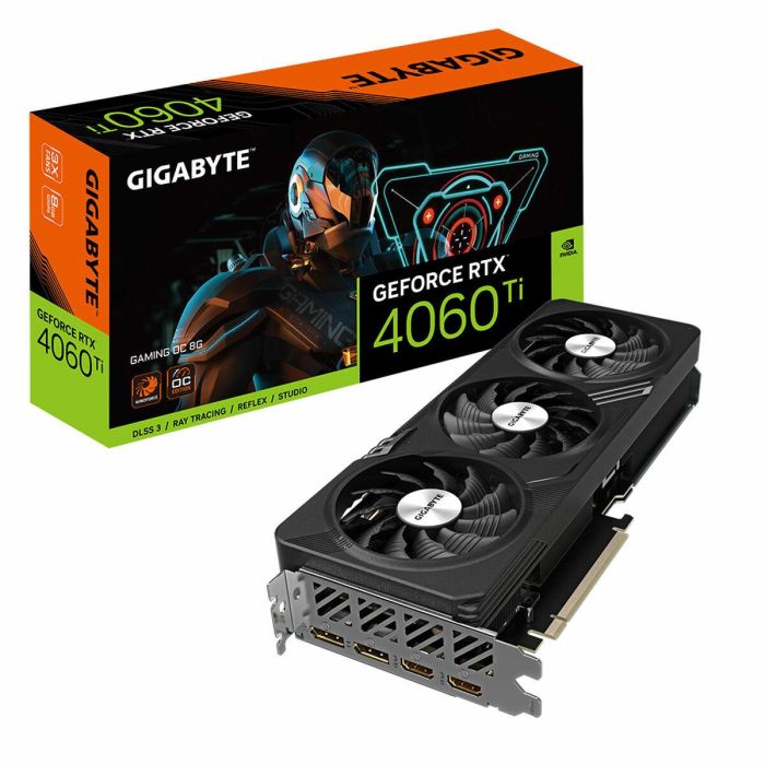 Tarjeta Gráfica Gigabyte GeForce RTX­­ 4060 Ti GAMING OC 8G 8 GB