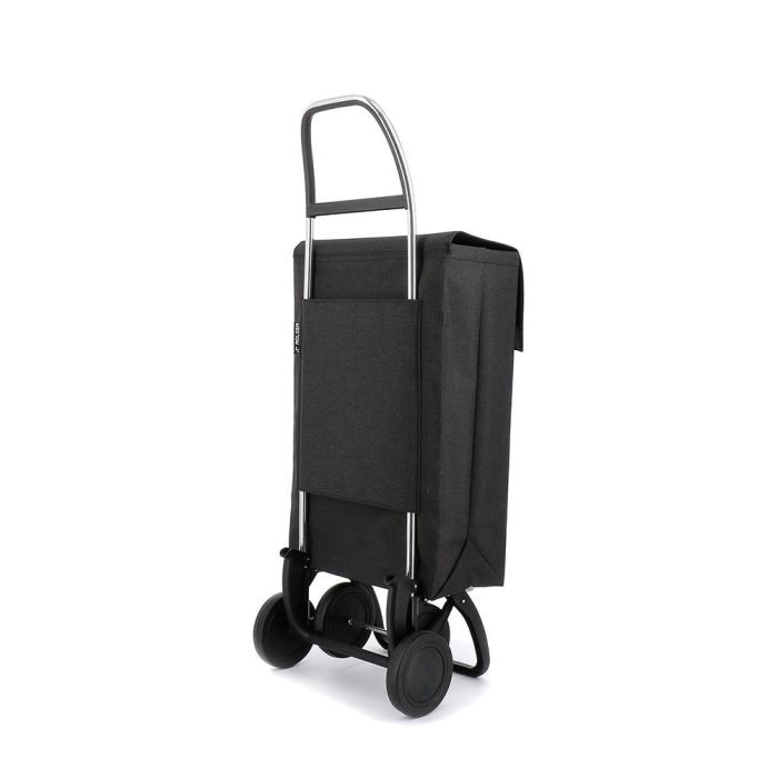 Rolser Carro de la compra Jean Tweed 4 Ruedas Negro 43 L 2