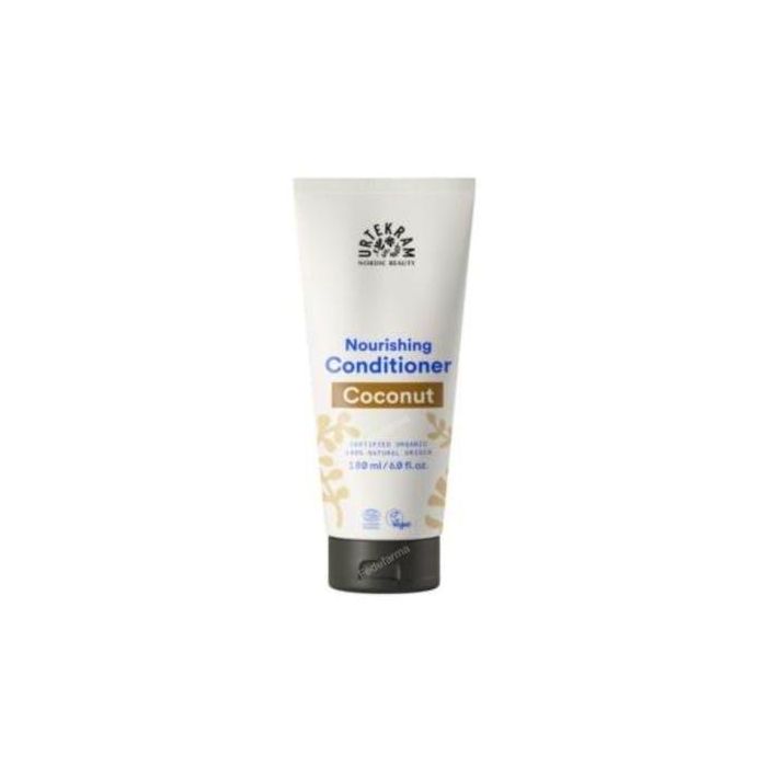 URTEKRAM Acondicionador de Coco 180ml Eco Vegan, nutre e hidrata el cabello, agradable aroma de puro coco