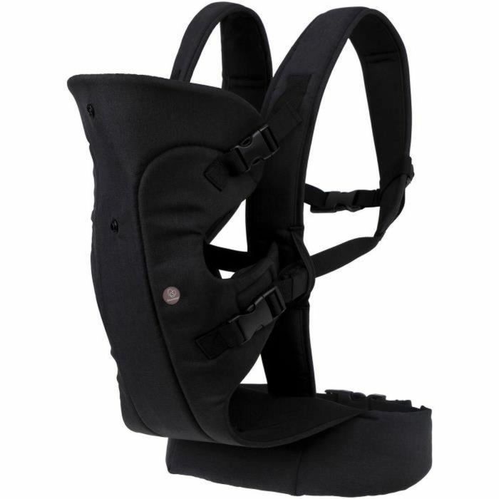 Dreambaby DRE9312742422059 Portabebés Journey Regulable 3-en-1 Cómodo Versátil Recién Nacido hasta 15 kg Negro