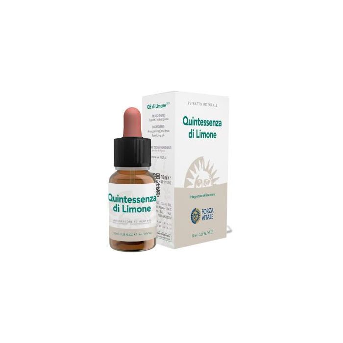 FORZA VITALE Quinta Esencia Limón 10ml, Bienestar Fisiológico Circulatorio