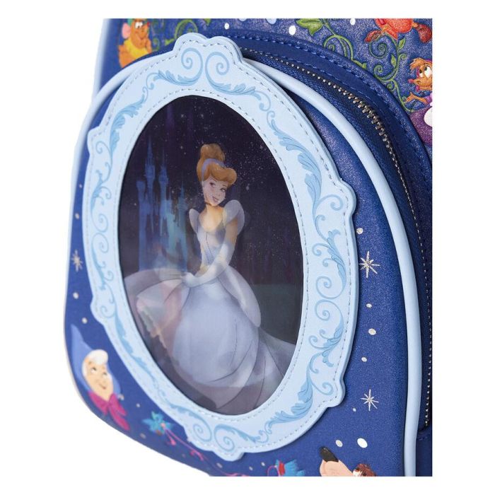 Mochila lenticular 75th Anniversary La Cenicienta Disney Loungefly 26cm 5 Mochila lenticular 75th Anniversary La Cenicienta Disney Loungefly 26cm 5
