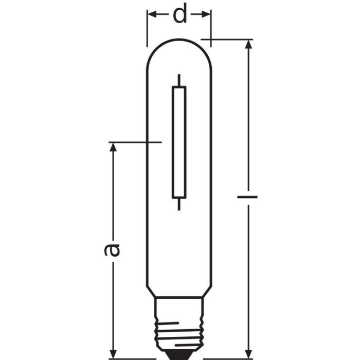 [LVE-4050300015743] Bombilla Vapor de Sodio Ledvance/Osram E40 100W 10300Lm 2000K   Regulable 1