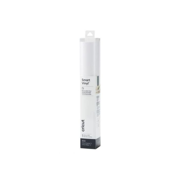 Cricut Rollo de vinilo de termotransferencia Smart Vinyl Removable Blanco 2008647