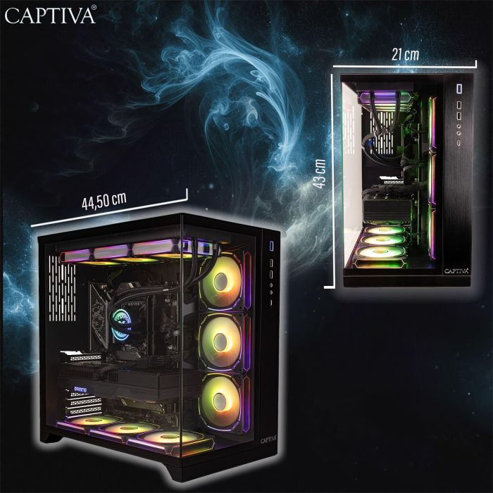 Captiva PC Highend Gaming I90-064 i9-14900KF 64GB/2TB SSD RTX 5070 Win 11 11 Captiva PC Highend Gaming I90-064 i9-14900KF 64GB/2TB SSD RTX 5070 Win 11 11