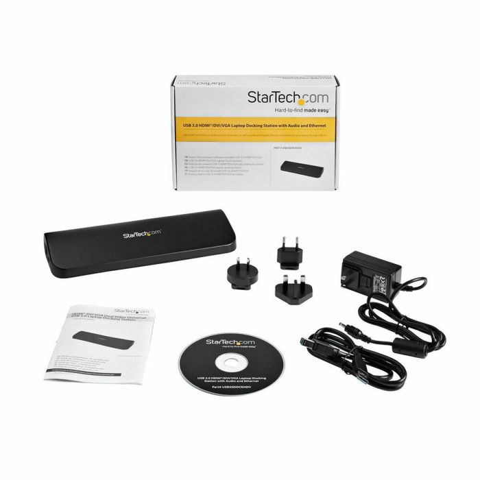 Hub USB Startech USB3SDOCKHDV 1