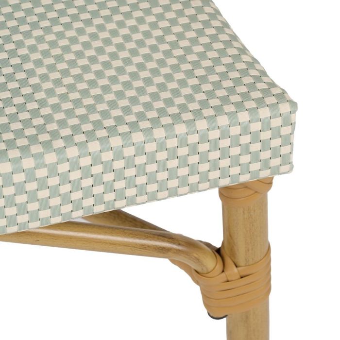 Silla Aguamarina Aluminio-Textileno 57 X 58,50 X 82 cm