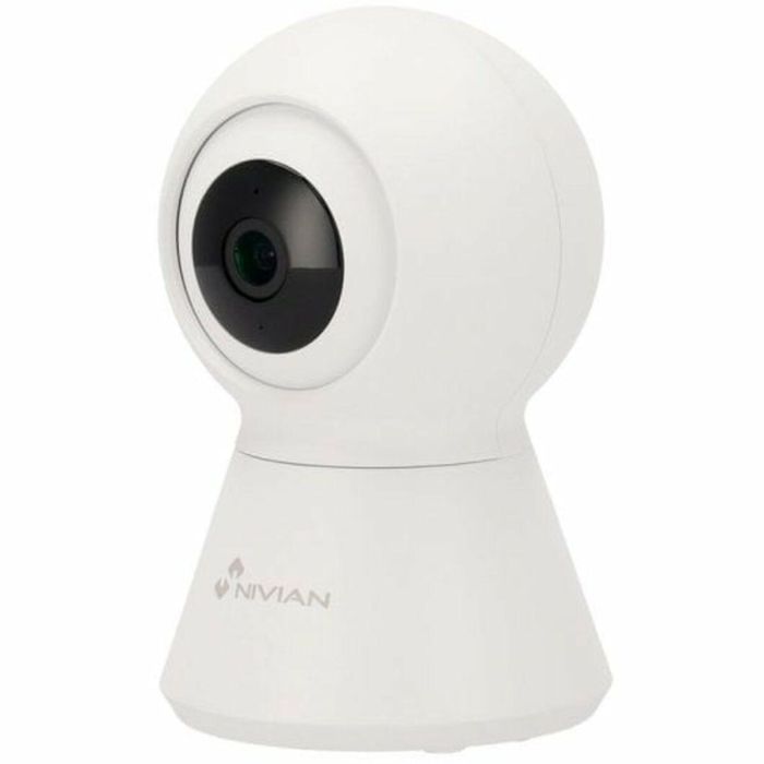 Nivian Cámara de Seguridad Domo WiFi 360° Resolución 2K Color Blanco Nivian Cámara de Seguridad Domo WiFi 360° Resolución 2K Color Blanco