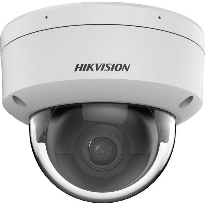 Hikvision Cámara IP Minidomo 4MP AcuSense 2.8mm IR40 WDR H.265+ IK10 IP67 12V/PoE con Audio, Alarma y Micrófono 0 Hikvision Cámara IP Minidomo 4MP AcuSense 2.8mm IR40 WDR H.265+ IK10 IP67 12V/PoE con Audio, Alarma y Micrófono 0