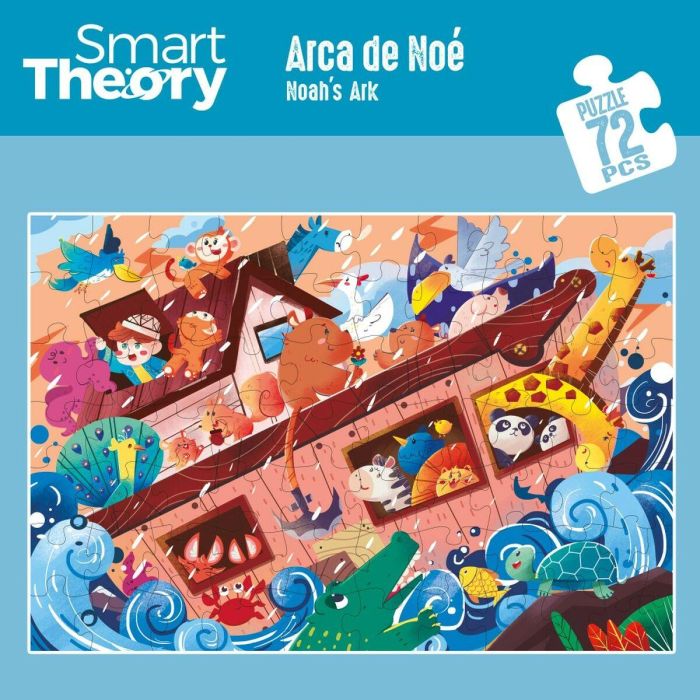 Puzzle Colorbaby Noah's Ark 72 Piezas 90 x 60 cm (6 Unidades) 5 Puzzle Colorbaby Noah's Ark 72 Piezas 90 x 60 cm (6 Unidades) 5