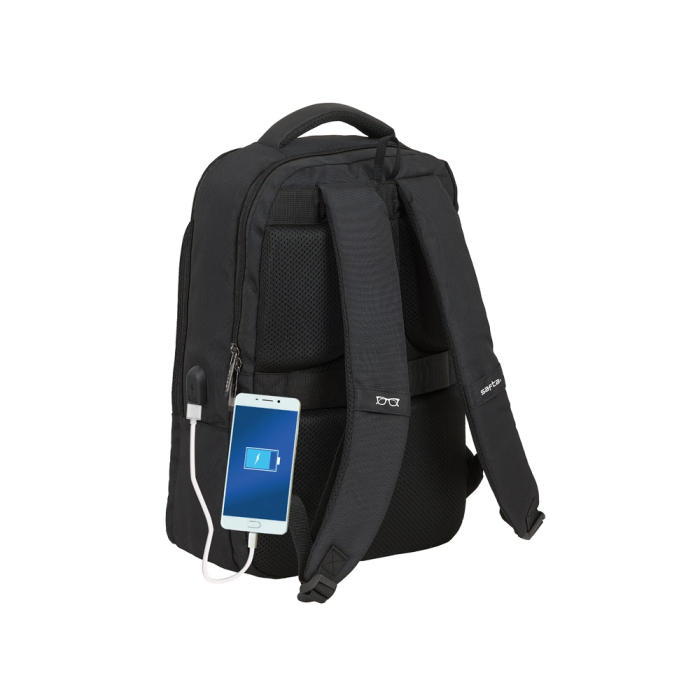 Safta Mochila Portatil 15,6" Tablet Usb Business Negra 11