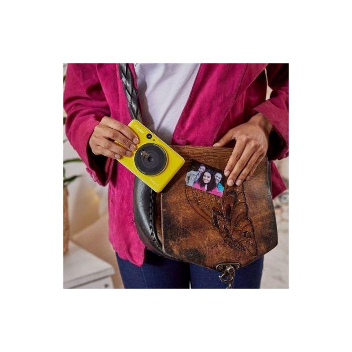 Cámara Digital Instantánea Canon Zoemini C/ 5MP/ Tamaño Foto 55x76mm/ Amarillo Abeja