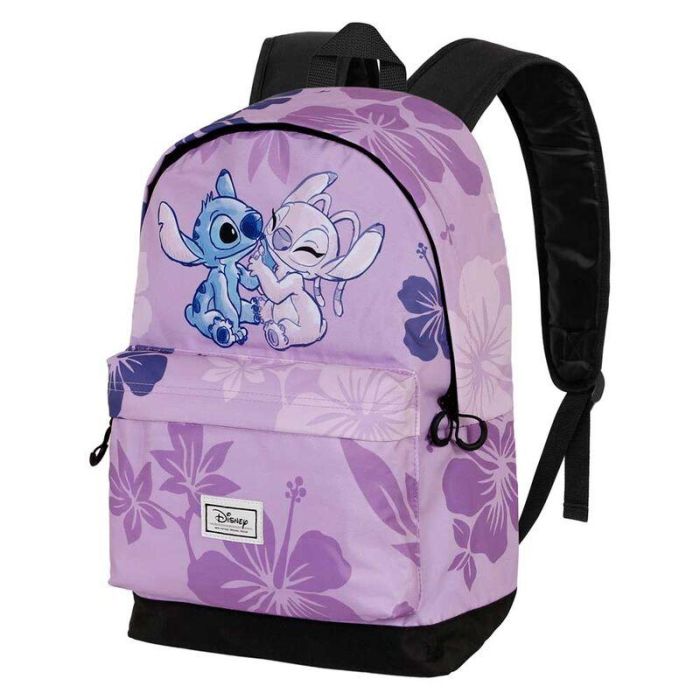 Karactermania HS Fan 2.0 Mochila Lilo y Stitch con diseño estampado, medidas 45x37x6 cm, recomendada para niños desde 3 años 1