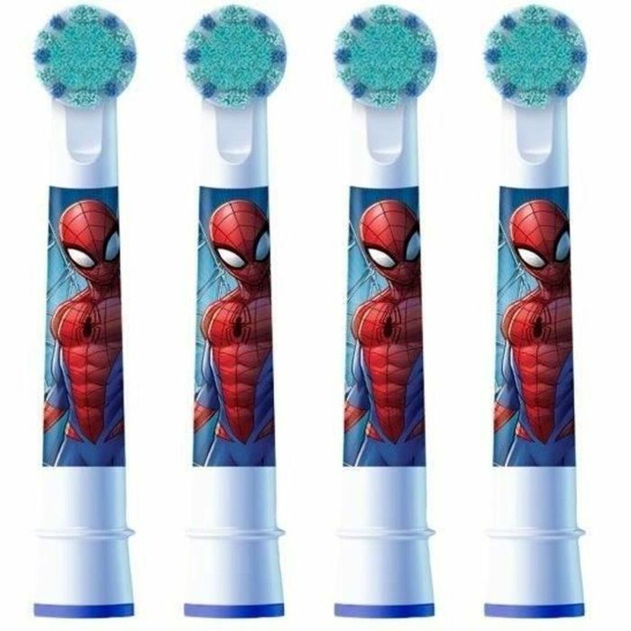 Recambio para Cepillo de Dientes Eléctrico Oral-B EB10 4 FFS SPIDERMAN (4 Unidades) 14 Recambio para Cepillo de Dientes Eléctrico Oral-B EB10 4 FFS SPIDERMAN (4 Unidades) 14