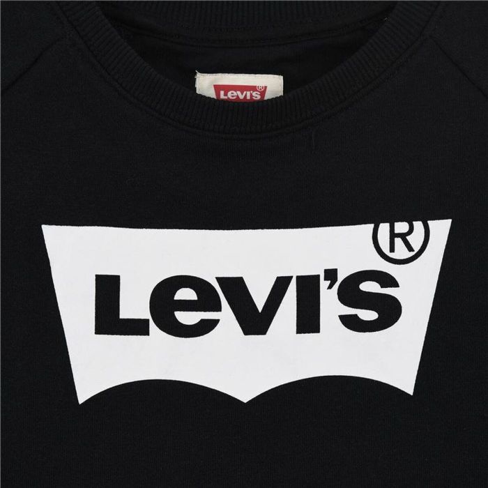 Sudadera Infantil Levi's Negro 10 Años 1