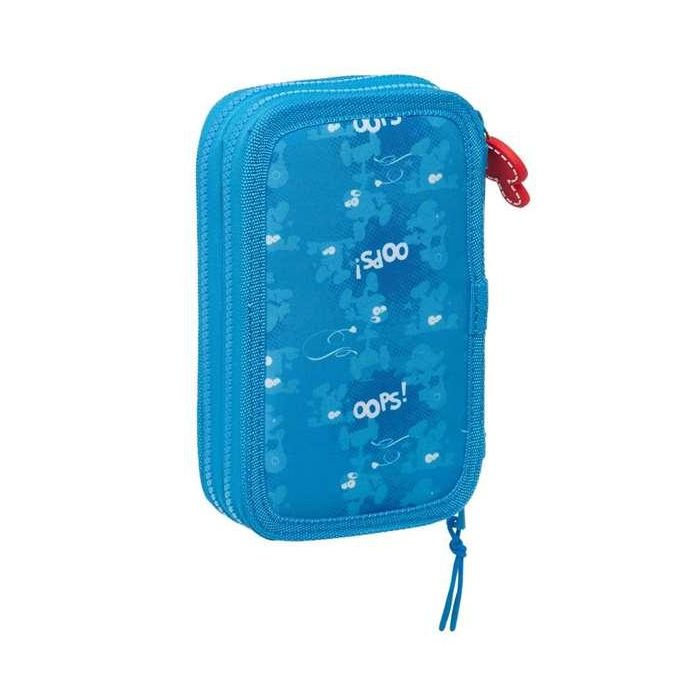 Plumier Doble Los Pitufos Azul Azul cielo 12.5 x 19.5 x 4 cm (28 piezas) 3 Plumier Doble Los Pitufos Azul Azul cielo 12.5 x 19.5 x 4 cm (28 piezas) 3