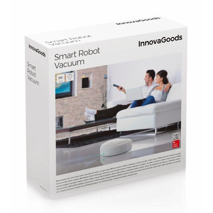 Robot Aspirador Inteligente InnovaGoods 12