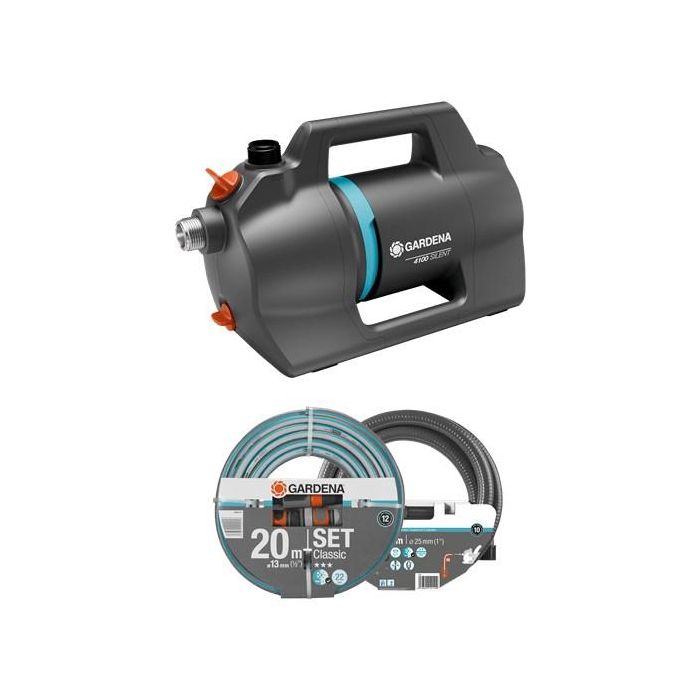 Gardena Gartenpumpe 4200 Silent Set