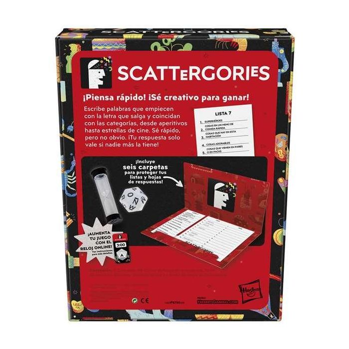 Scattergories Refresh F6795 Hasbro Gaming 3 Scattergories Refresh F6795 Hasbro Gaming 3