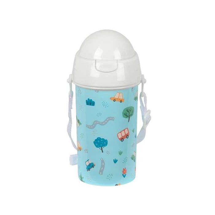 Botella Portaliquidos Safta 500 mL Apertura Automatica Con Pajita Safta Preescolar 195x73x73 mm 1 Botella Portaliquidos Safta 500 mL Apertura Automatica Con Pajita Safta Preescolar 195x73x73 mm 1