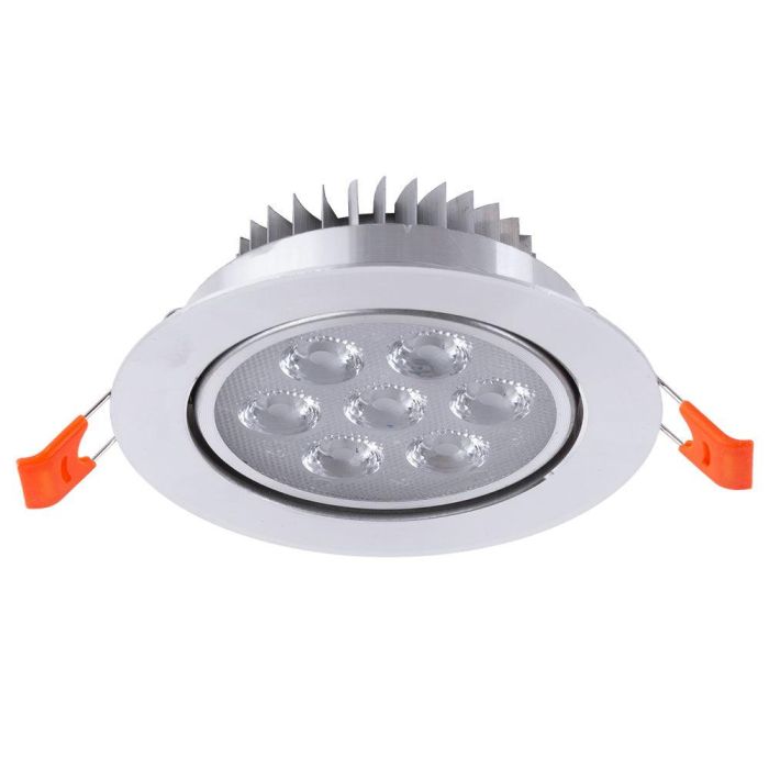Foco Downlight LED 7W  655Lm 2700ºK Circular 40.000H [HO-LEDDOWN-7W-WW] Blanco Cálido 1