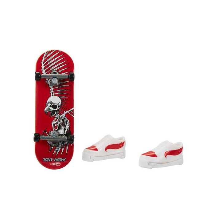 Mattel Mini Monopatin Hot Wheels con Zapatos 10 cm - Modelos Surtidos 6