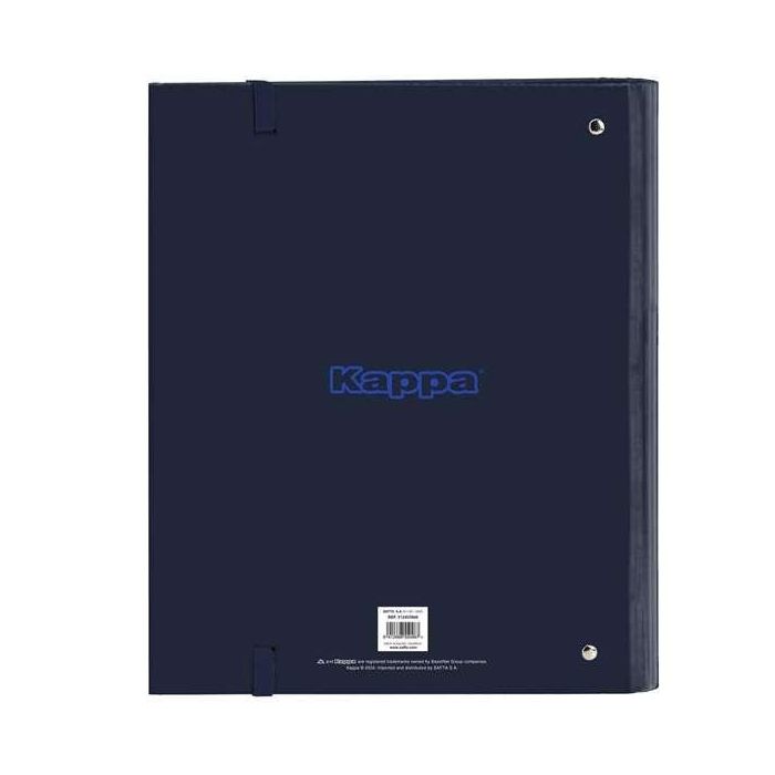 Carpeta de anillas Kappa Blue night Azul marino 27 x 32 x 3.5 cm 1 Carpeta de anillas Kappa Blue night Azul marino 27 x 32 x 3.5 cm 1