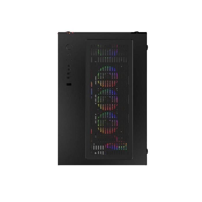 Mred - PC Gamer ATX - Black RGB Crystal Sea 2