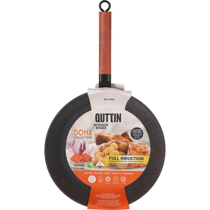 Sartén Inde 30 cm aluminio forjado Full Doha Quttin (4 Unidades) 1 Sartén Inde 30 cm aluminio forjado Full Doha Quttin (4 Unidades) 1