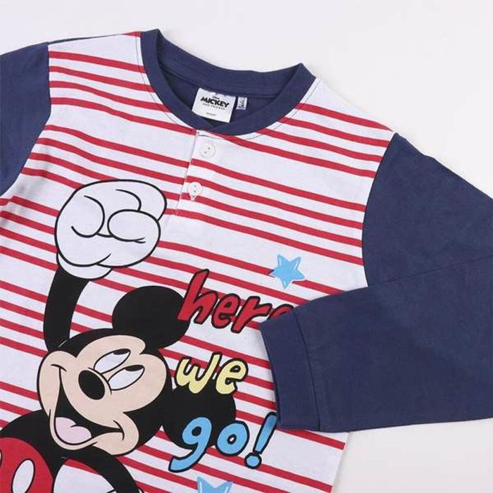 Pijama Infantil Mickey Mouse Azul oscuro (3 Años) 2 Pijama Infantil Mickey Mouse Azul oscuro (3 Años) 2