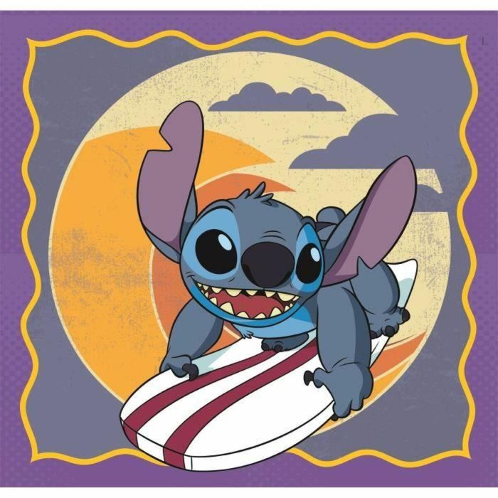 Clementoni Puzzle Stitch Disney 3x48pzs 21x20,5cm 3 Clementoni Puzzle Stitch Disney 3x48pzs 21x20,5cm 3