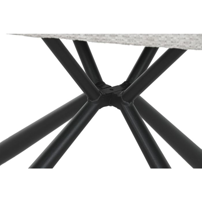 Silla Moderno DKD Home Decor Beige Negro 61 x 82 x 56 cm (2 Unidades) 6 Silla Moderno DKD Home Decor Beige Negro 61 x 82 x 56 cm (2 Unidades) 6