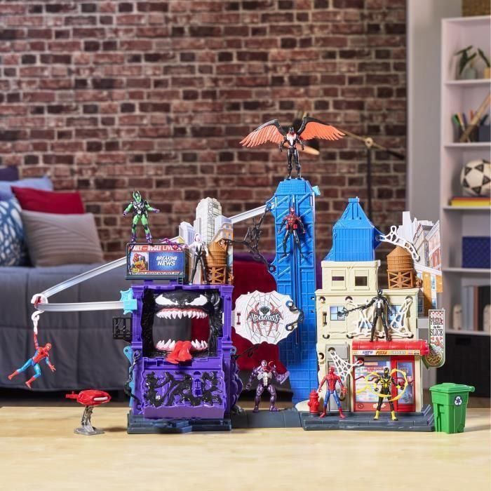 Hasbro HASG07375L0 Spiderman Web-Slinger City - Juego Infantil Marvel Spider-Man VenomVersus, a partir de 4 años 2