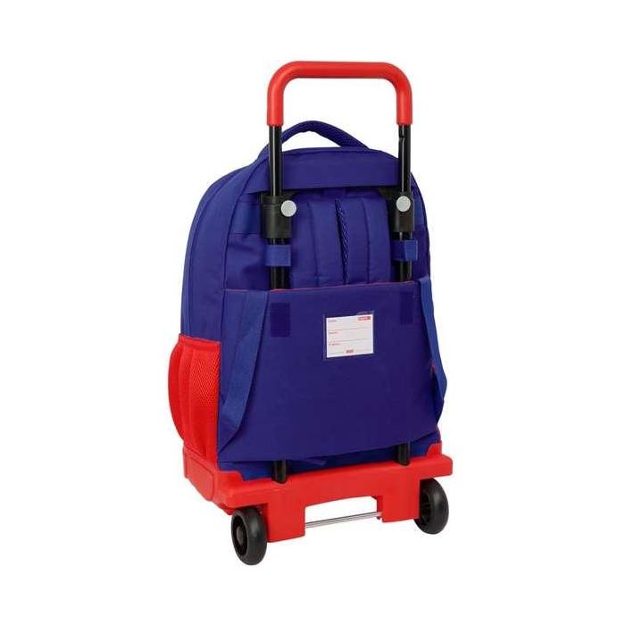 Safta Mochila Grande con Ruedas Compacta Extraíble Atco. De Madrid 33x45x22 cm 1