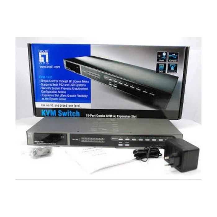 KVM Switch Level One 16-PORT COMBO 3 KVM Switch Level One 16-PORT COMBO 3
